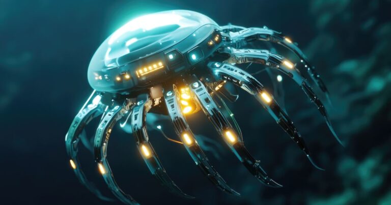 ‘Fantasma subaquático’: robô água-viva é nova forma de monitorar o mar